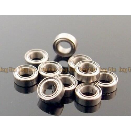 [20 pcs] 4x7x2.5mm MR74zz 4*7*2.5 Metal Shielded Ball Bearing Bearings