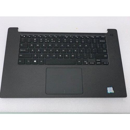 96%New Shell For DELL XPS 9560 9550 M5520 Laptop Palmrest Upper Top Cover with keyboard with touchpad Case