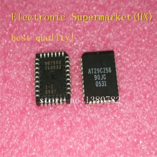 Free Shipping 10pcs/lots AT29C256-90JC AT29C256-70JC PLCC-32 IC In stcok