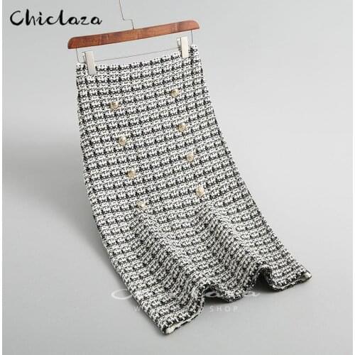 Женские юбки макси CHICLAZA China At AliExpress