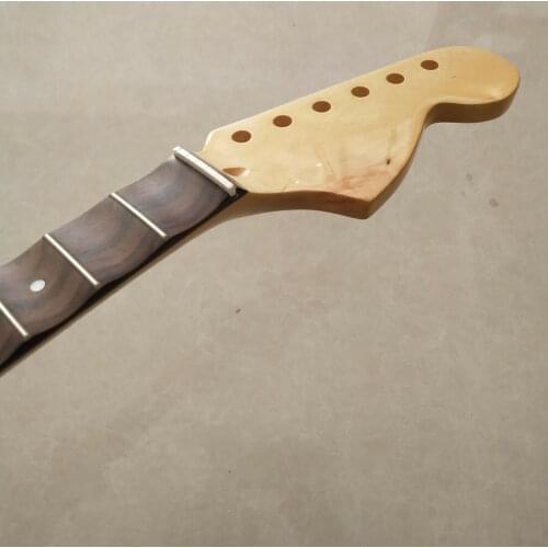Big head Maple guitar neck 22 fret 25.5" Full scalloped Rosewood Fretboard parts