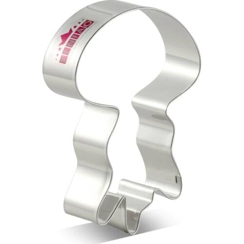 KENIAO Under the Sear Jellyfish Cookie Cutter for Kids - 10 x 6.8 cm - Biscuit / Fondant / Pastry Cutter - Stainless Steel