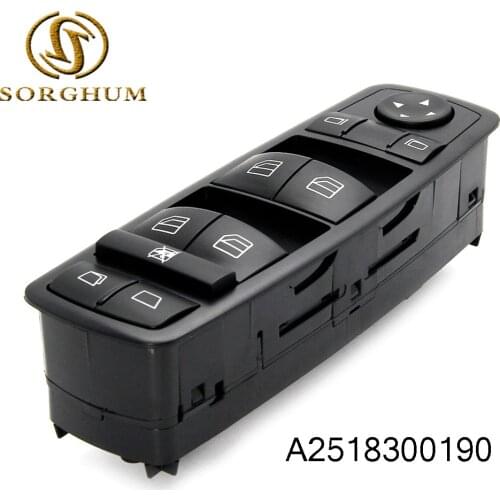 A2518300190 Electric Power Window Console Switch For Mercedes-Benz GL320 GL350 GL450 R320 R500 R63 AMG 2518300190