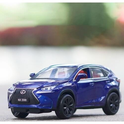 1/32 Childrens Toy Car Simulation Lexus NX200 Alloy SUV Toys Metal Die - Cast Model Vehicle With Sound And Light