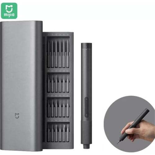 Xiaomi Mijia Electric Screwdriver Type-C Rechargeable Daily Use Repair Tool Screwdrive Kit 24 Precision Bits for Smart home