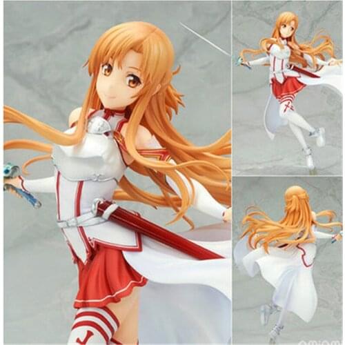 Sword Art Ordinal Scale Online Anime Model Yuuki Asuna Action Figure 23CM PVC statue Collectible Toy