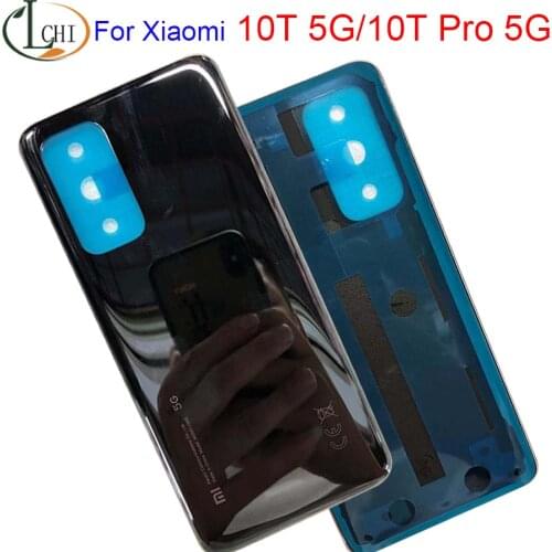 Original For Xiaomi Mi 10T Pro 5G Back Battery Cover Rear Door Housing Case For Xiaomi Mi 10T 5G Battery Cover Replacement