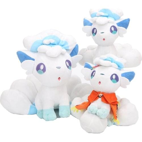 20cm Pokemon Plush Doll Alola Vulpix Plush Toy Stuffed Dolls Plush Doll Gifts for Children