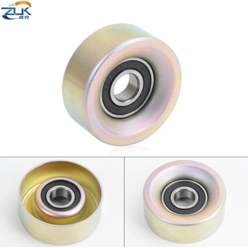 ZUK Engine Belt Tensioner Idler Pulley For HONDA FIT JAZZ GE6 GE8 CITY GM2 2009 2010 2011 2012 2013 2014 OEM:31180-RB0-J01