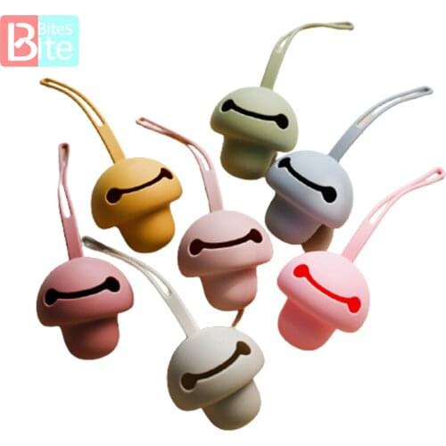 Bite Bites Baby Accessories Silicone Nipple Case Personalized Container For BPA Free Pacifier Holder Kids Things