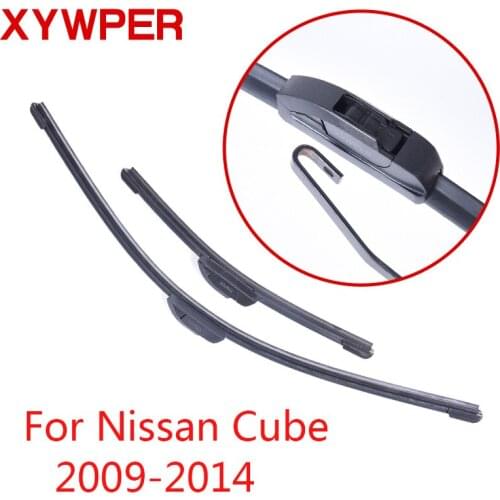 XYWPER Wiper Blades for Nissan Cube 2009 2010 2011 2012 2013 2014 20"&20"Car Accessories Soft Rubber Windscreen wipers