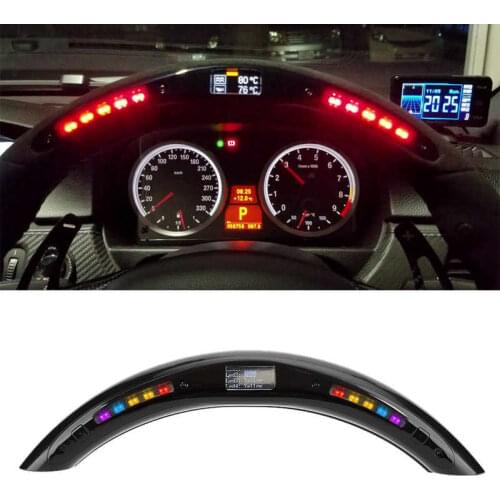 LED Display with Intellignet Module Kit Universal Accessory for LED Performance Steering Wheel ABS Universal Car Accessory