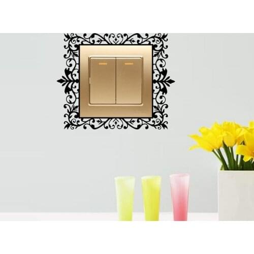 Light Switch Home Wall Art Decal Sticker Switch decorations 4WS0150