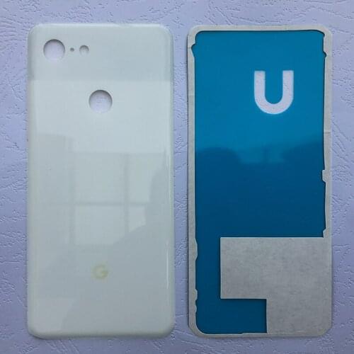 ZUCZUG New For HTC Google Pixel 3 Rear Housing Battery Cover Back Case Door+Adhesive