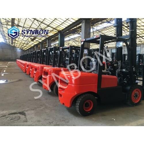 2020 SYNBON 3.5ton forklift diesel hydraulic forklift truck CE certification storage equipment Lifting transport machine SYF35