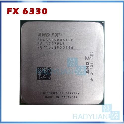 AMD FX-Series FX-6330 FX 6330 3.6 GHz Six-Core CPU Processor 95W FD6330WMW6KHK Socket AM3