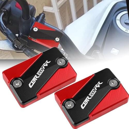 For Honda CBR1000RR CBR 1000RR 1000 RR 2004 2005 2006 2007 2008 Motorcycle igh quality front brake fluid reservoir cap covers