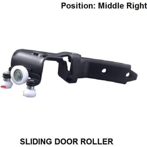 FOR VOLKSWAGEN MULTIVAN T5 2003- MIDDLE RIGHT SIDE SLIDING DOOR ROLLER UNIT NEW