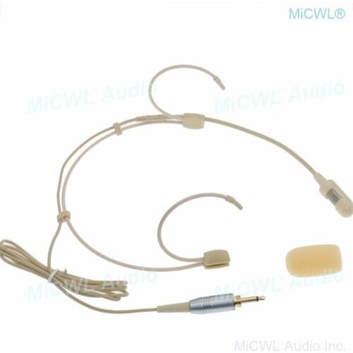 Pro Standard 3.5mm Lock Replaceable Cardioid Headset Microphone For Computer Wireless Microfones System