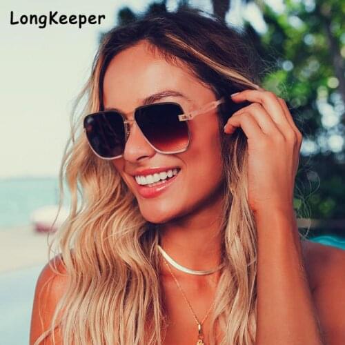 Trendy Cool Men Driving Glasses Goggles Pilot Style Gradient Brown Sunglasses Vintage Retro Punk oculos de graus feminino UV400