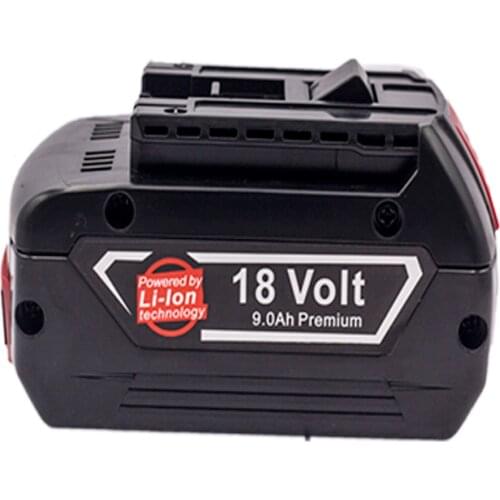 Brand New 18V 9000mAh Lithium Ion Battery Replacement Bosch 18V Professional Battery for Power Tools BAT609 BAT610 BAT618 BAT619