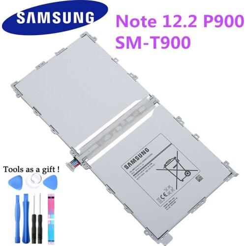 Original Samsung Battery For Galaxy Note 12.2 P900 P901 P905 SM-T900 SM-P900 Genuine Tablet Battery T9500E T9500C 9500mAh+Tools
