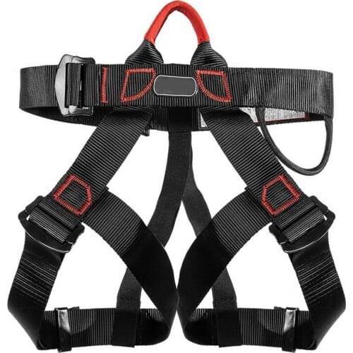 Climbing Harness Bust Seat Belt Half Body Climbing Harness Waist Safety for Mountaineering Rock Rappelling Tree Climbing Strap