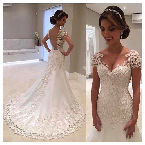 Robe de mariage New Arrival Princess 2018 Sweetheart lace Train Beading bridal Gown Vestido de noiva mother of the bride dresses
