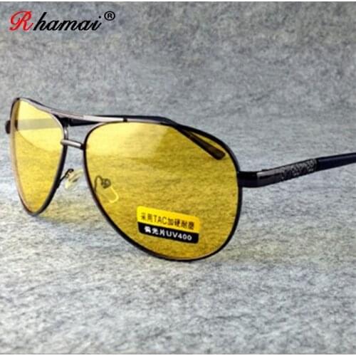 RHMAI Brand Design Polarized Sunglasses Men Women Top Brand Designer Luxury Sun Glasses For Men Retro Outdoor Driving UV400