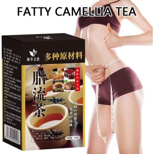 30Pcs/Set Tea Bags Slimming Detox Tea Fat Flow Tea To Sugar Beauty Health To Fat-free Oil Japanese original Hanfang Fat Flow