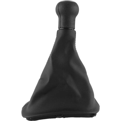 5-Speed Gear Shift Knob Gaitor Boot Leather For VW Passat B5 for Volkswagen Bora 5 Speed Dust Cover