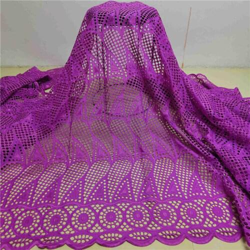African Lace Fabric 2020 High Quality French Nigerian Net Lace Fabric 5 Yards Apply To Wedding Dress! HLF7119