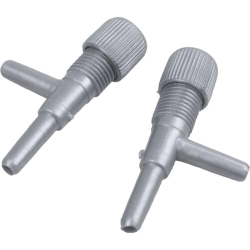 Aquarium Fish Oxygen Air Line Tubing Flow Control Valve 20 Pcs Gray CNIM Hot