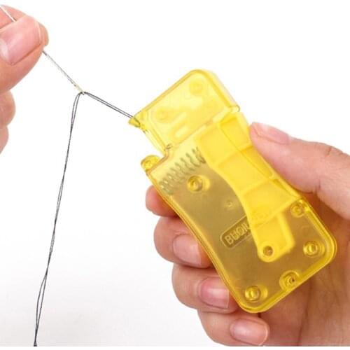 Automatic Needle Threader Sewing Needle Device Hand Machine DIY Tools Sewing Needles Parts For Elderly Household Accessories Hot
