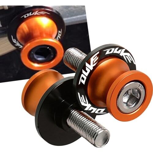 For KTM DUKE 125 200 390 690 790 M10 Motorcycle Accessoires Swingarm Slider Spools 10MM Stand Screws Cover