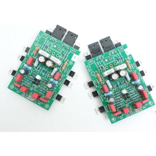 One Pair Finished Board Imitation DarTZeel NHB-108 Power Amplifier Circuit Board ON MJL4281A And MJL4302A