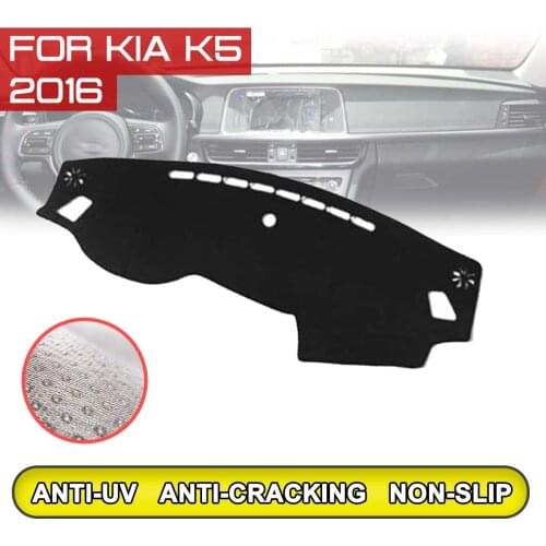 Or KIA K5 2016 Car Dashboard Mat Anti-dirty Non-slip Dash Cover Mat UV Protection Shade f