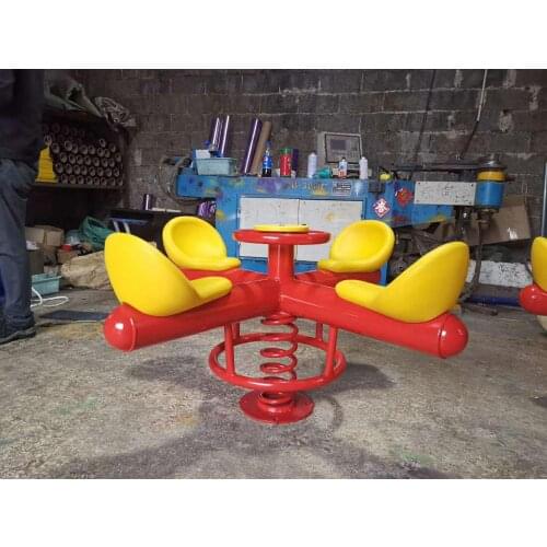 Outdoor balance seesaw children seesaw garden toy seesaw chair kids seesaw playground seat baby seesaw childrens horse Q52