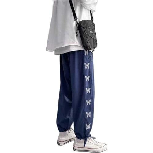 Men Fashion Joggers Pants Sportswear Hiphop Harem Trousers Plus Size Streetwear Sweat Pants Spring Summer Pants Men Clothing