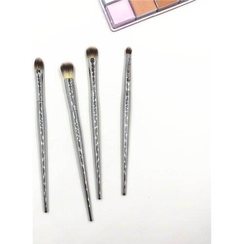 Live Beauty Fully Eyeshadow Makeup Brush Set Silver It Cosmetics #203 #216 #221 Eye Blender Highlighter Concealer Brushes