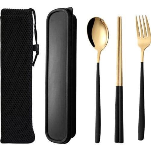 5pcs Dropship Dinnerware Sets Gold Cutlery Sets Stainless Steel Flatware Restaurant Tableware Spoon Fork Sets
