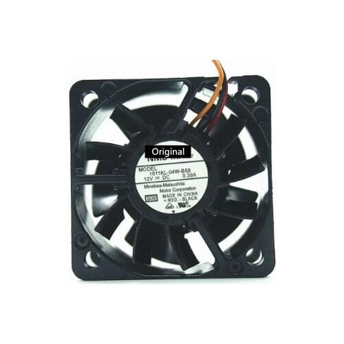 Original 100% working 1611KL-04W-B59 T55 DC 12V 0.39A 40X40X28mm Server Cooling Fan