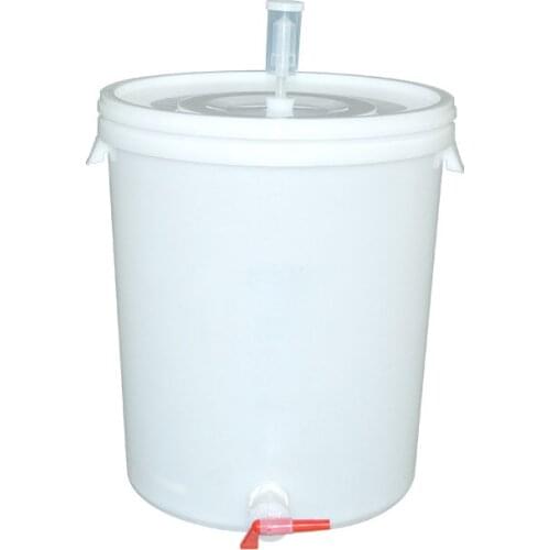 30L food grade fermentation barrel with tap and water seal for your homebrew