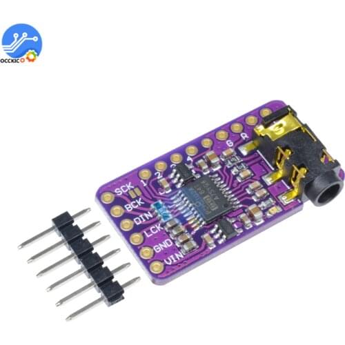 PCM5102 Decoder Board GY-PCM5102 I2S Interface Speaker Audio Sound Board Amplifier Player Module DAC for Raspberry