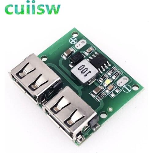 Dual USB Step Down Power Charging Supply Module DC-DC 6V-24V to 5.2V 3A Buck Converter Transformer Voltage Regulator Charger