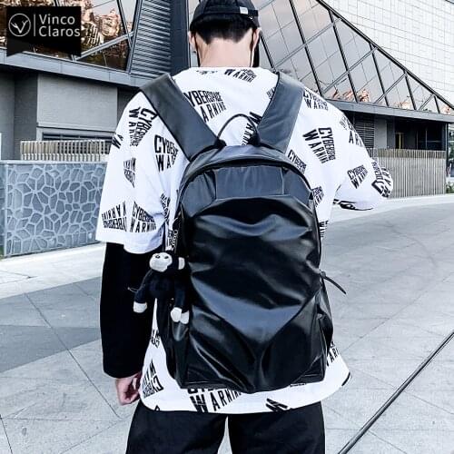 Quality Fashion Urban Man Backpack Cool Travel Mens Backpacks Waterproof Nylon School Backpack for Teenager Men Laptop Bag 15.6