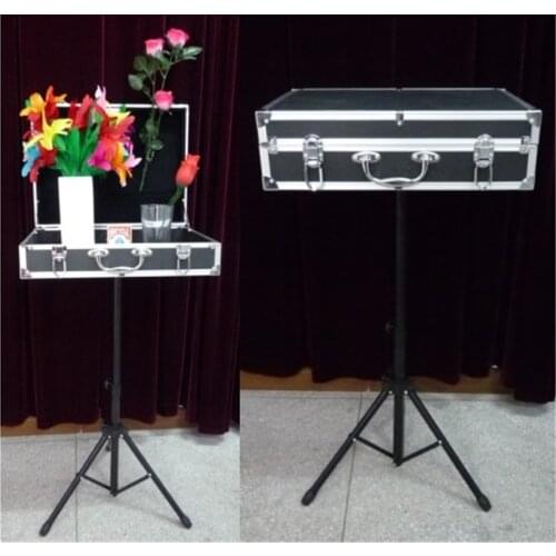 Glass Breaking Table with Aluminium Case Magic Table Combination Tricks Stage Gimmick Illusions Accessories Mentalism