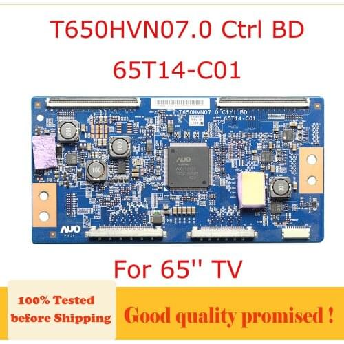 T-con Board T650HVN07.0 Ctrl BD 65T14-C01 65 tv inch Logic Board T650HVN07.0 65T14-C01 Original teste de placa tv free shipping