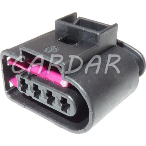 1 Set 4 Pin 4D0 973 725 Automotive Conector Electrical Wiring Socket Plug For VW Audi