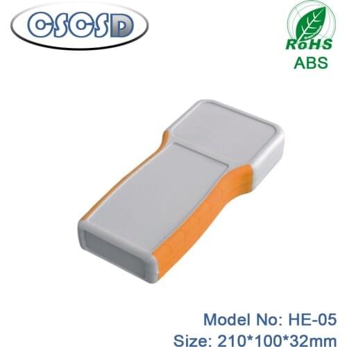1pcs/lot 210*100*32mm customize handheld electronics enclosure abs plastic handheld enclosure design plastic enclosure handheld